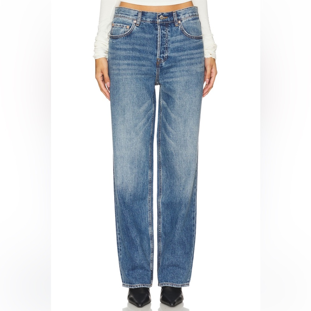 GRLFRND Bella Low Rise Boyfriend Jeans